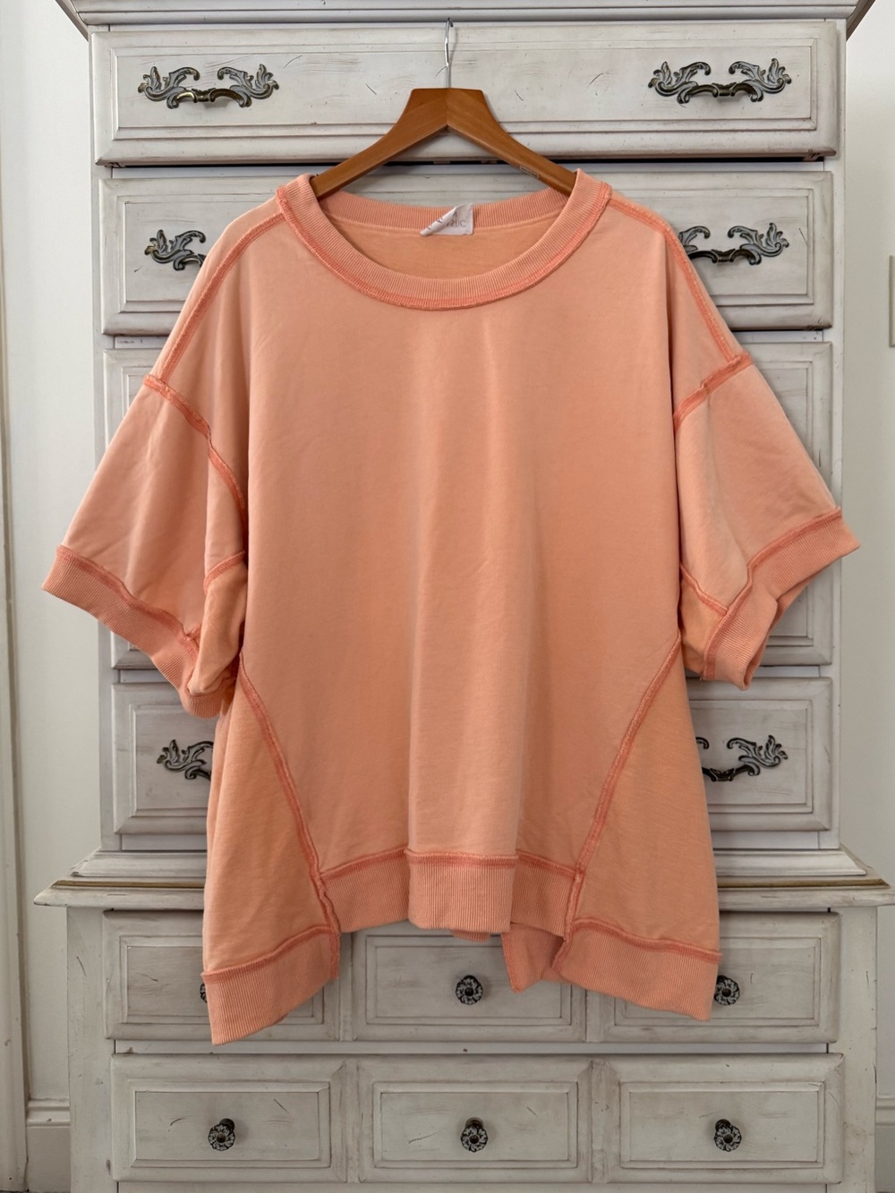 Sun Washed Orange Top